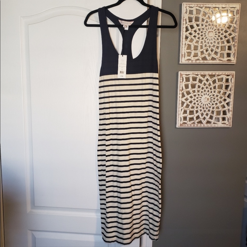 French Connection Striped Racerback Dress - Picture 2 of 5